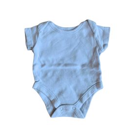 Kék rövid ujjú body (használt), 50-es