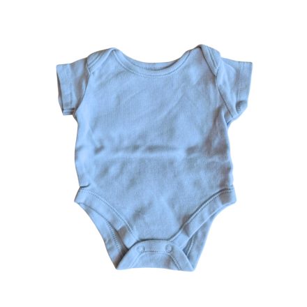 Kék rövid ujjú body (használt), 50-es