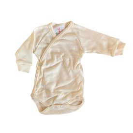 Réklis hosszú ujjú body, drapp (új), 50-es