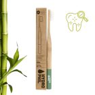 Bambusz fogkefe közepes sörtével
